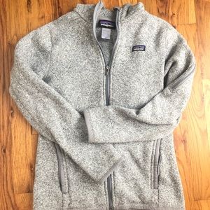 Patagonia Gray Full-Zip Sweatshirt